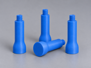 set di quattro piedini filettati blu 6
