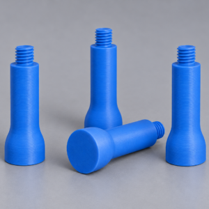 set di quattro piedini filettati blu 6